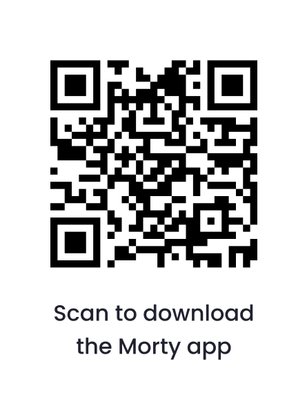 Scan to download the Morty app